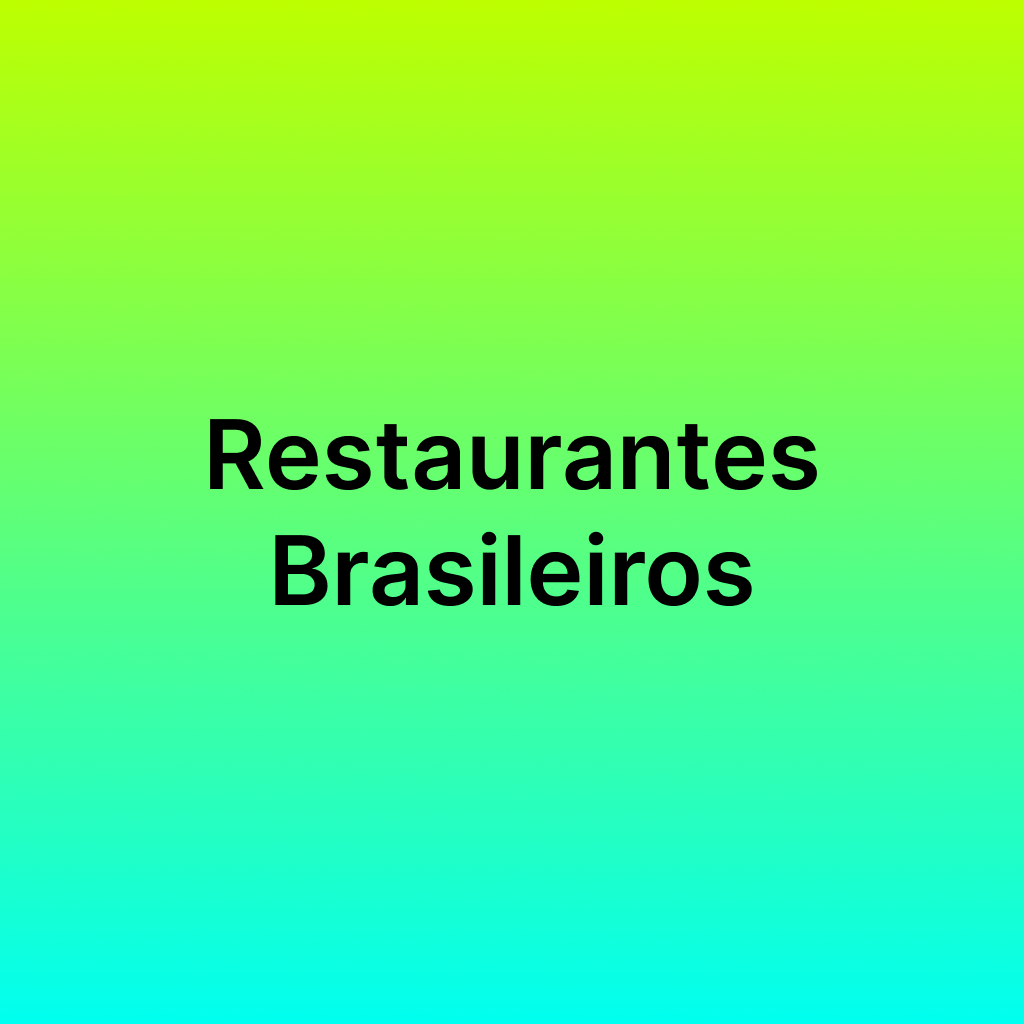 Restaurantes Brasileiros